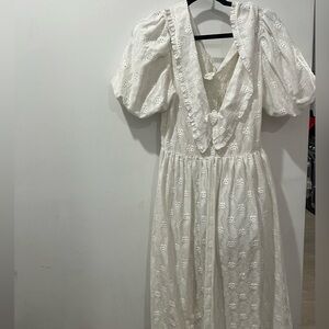 ZARA WHITE DRESS